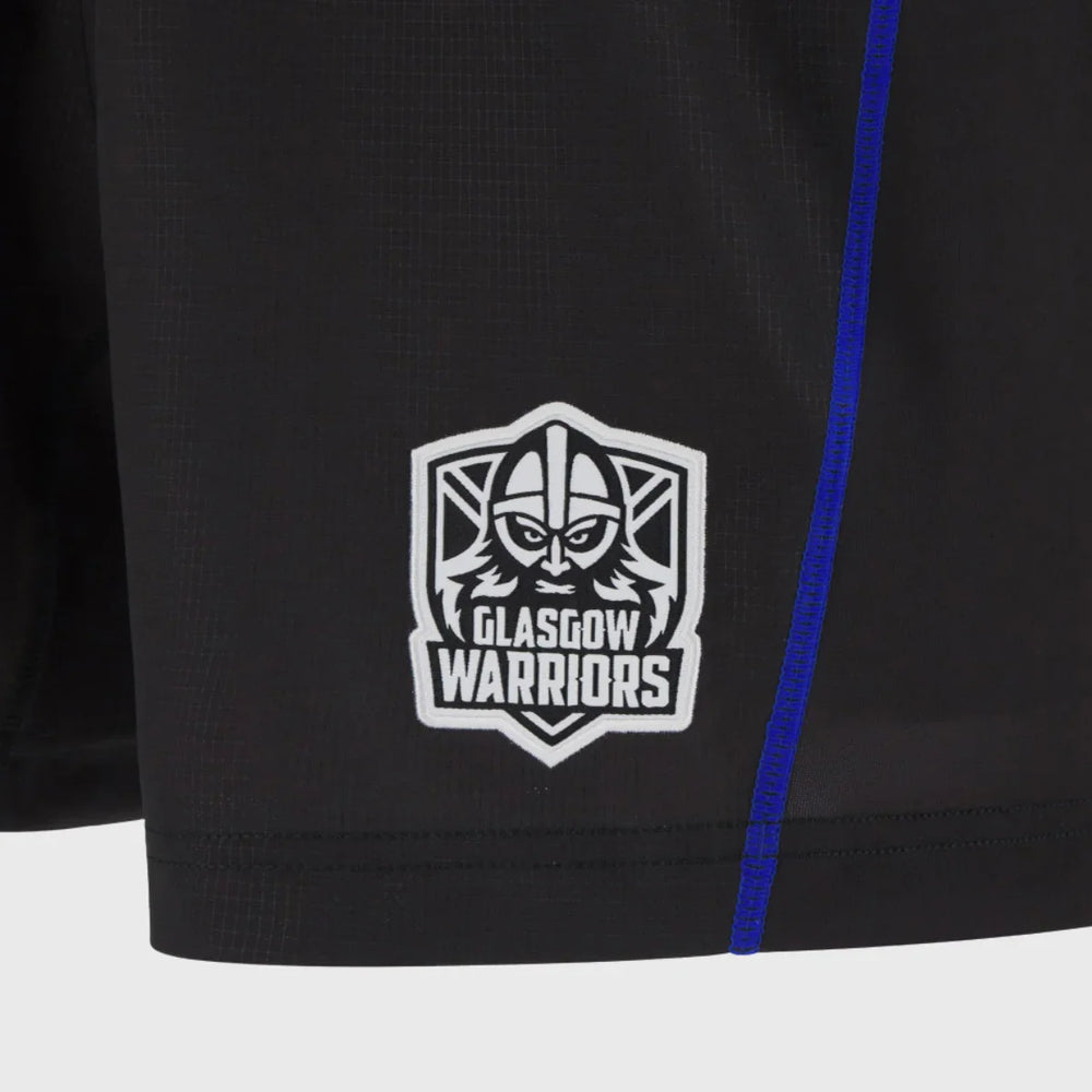 Macron Glasgow Warriors Kid's Home Rugby Shorts 2025/26 - Rugbystuff.com
