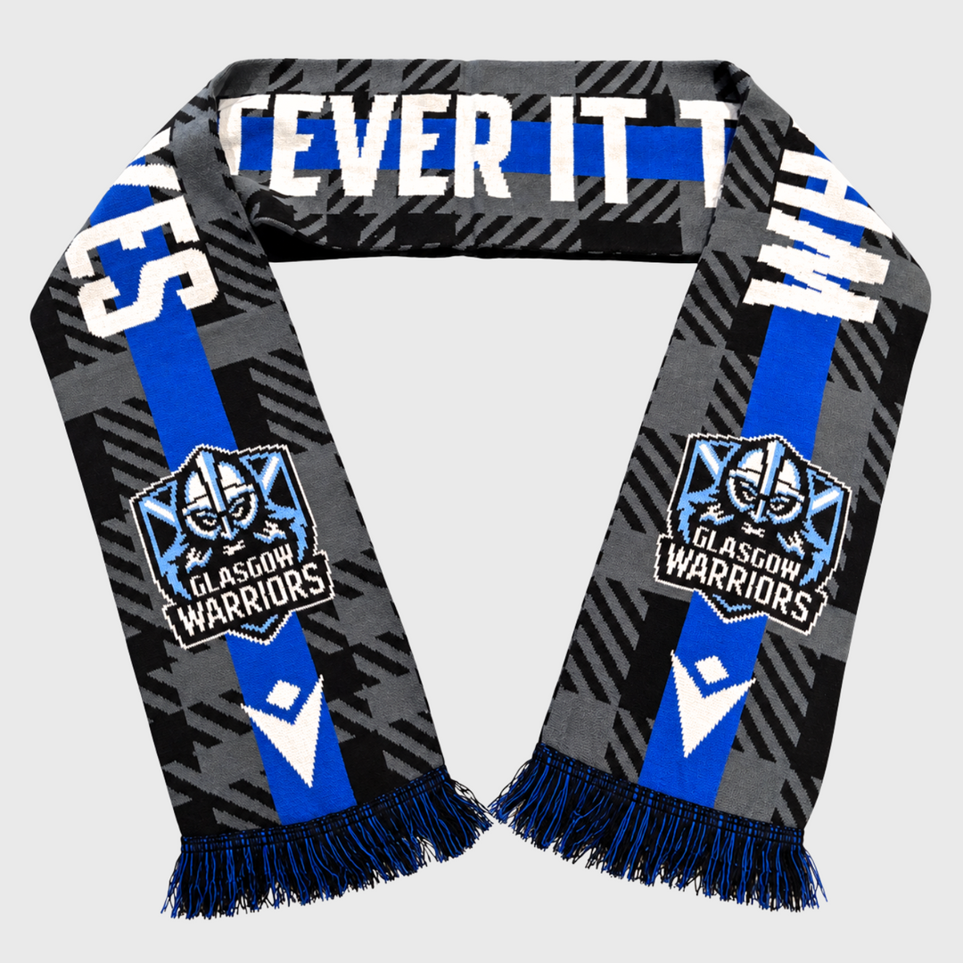 Macron Glasgow Warriors Scarf Black 2026/27