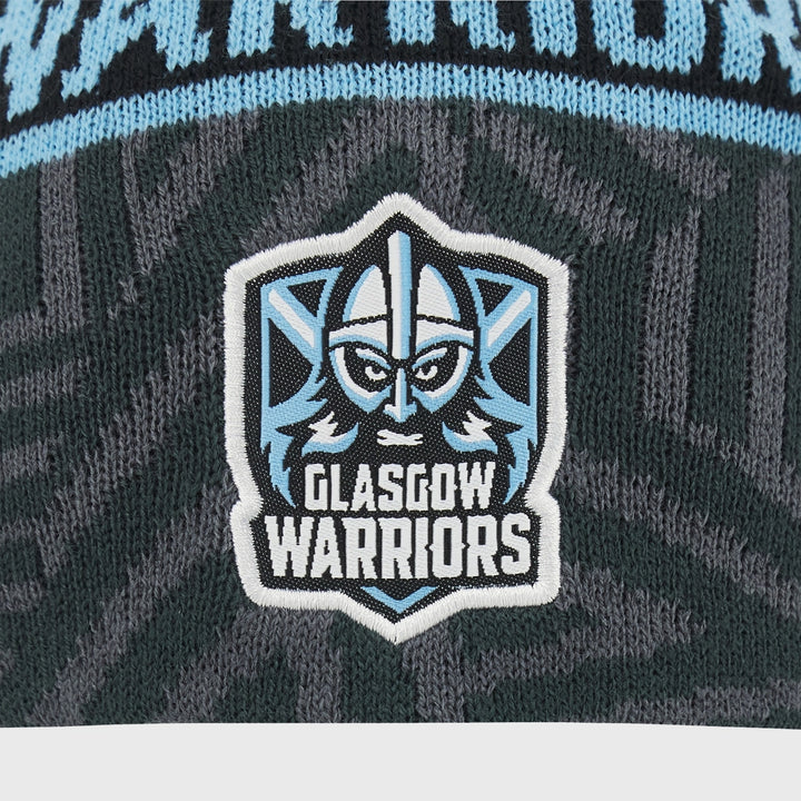 Macron Glasgow Warriors Beanie Hat 2023/24 - Rugbystuff.com