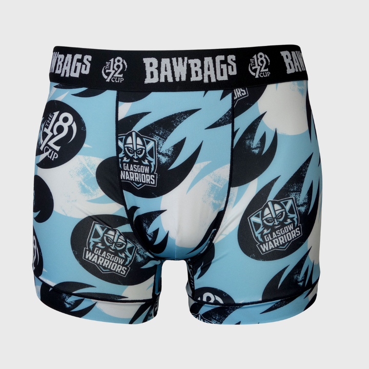 Bawbags Glasgow Warriors 1872 Cup Technical Boxer Shorts