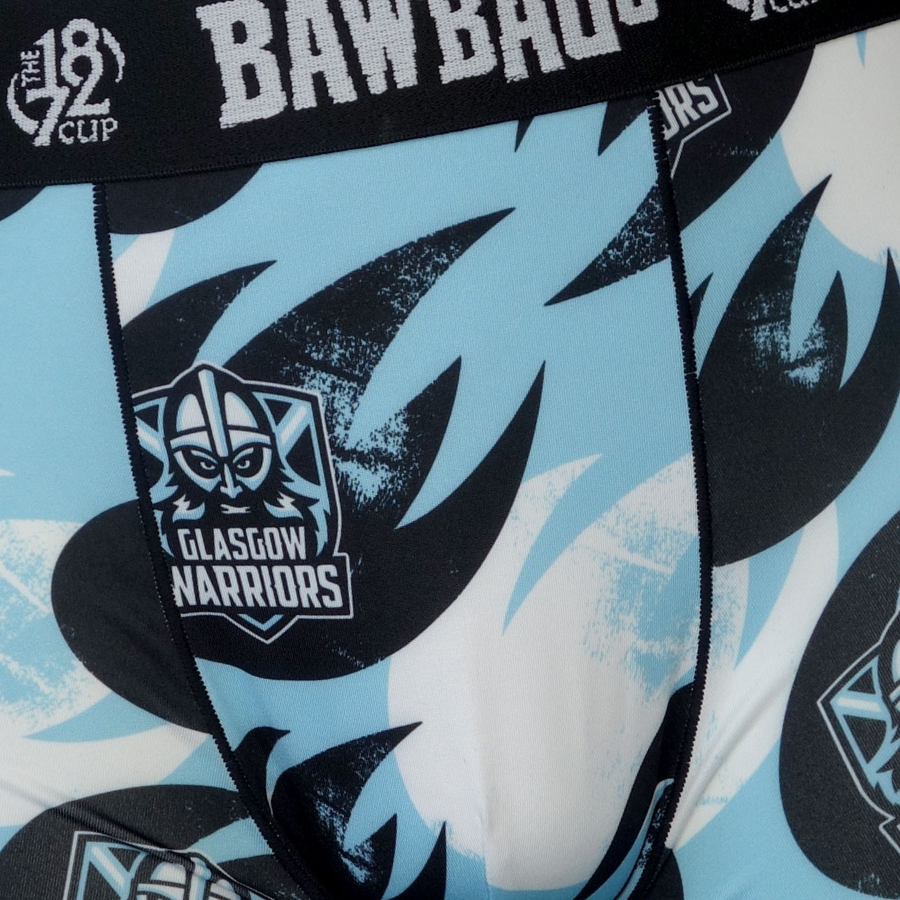 Bawbags Glasgow Warriors 1872 Cup Technical Boxer Shorts