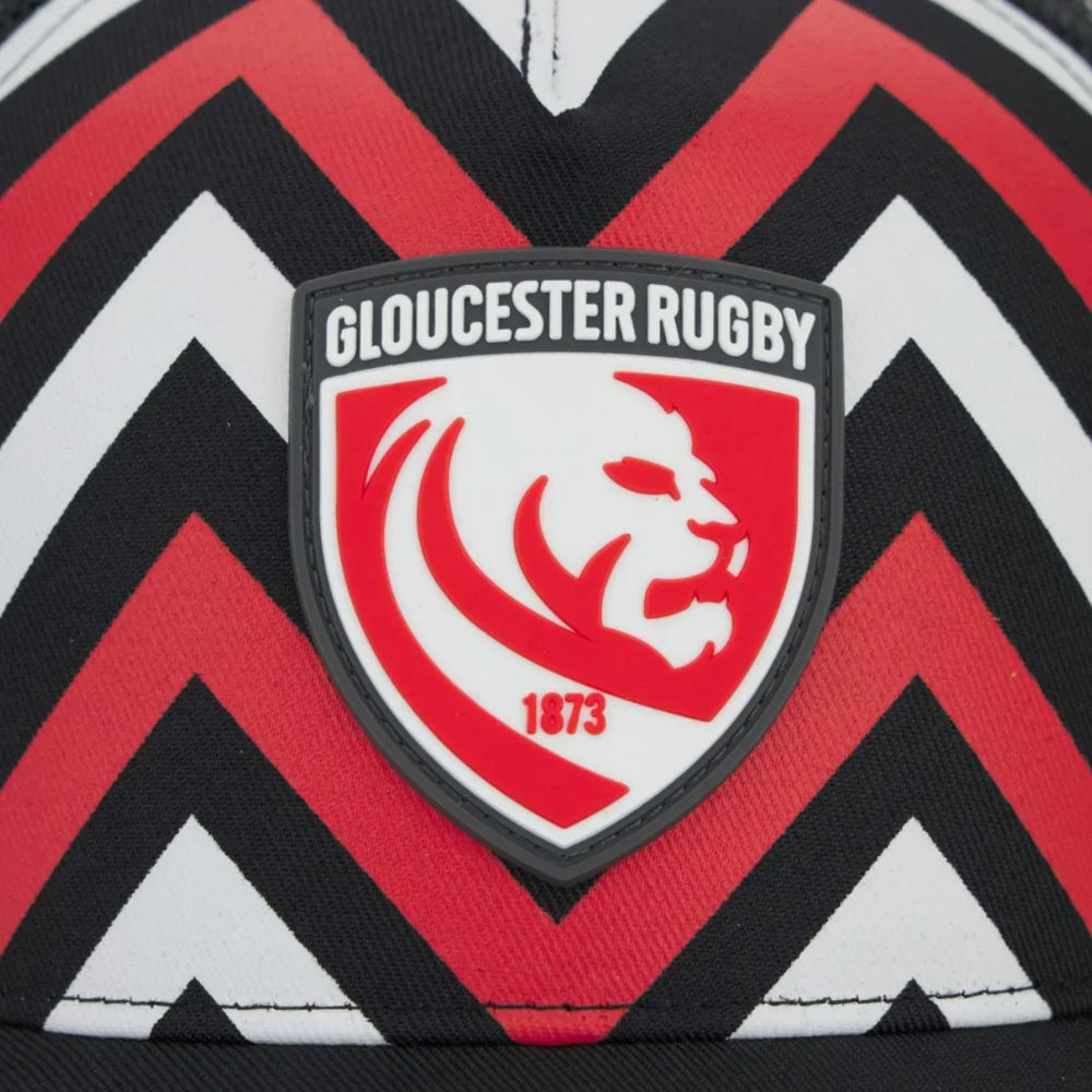 Macron Gloucester Rugby Trucker Cap 2025/26 - Rugbystuff.com