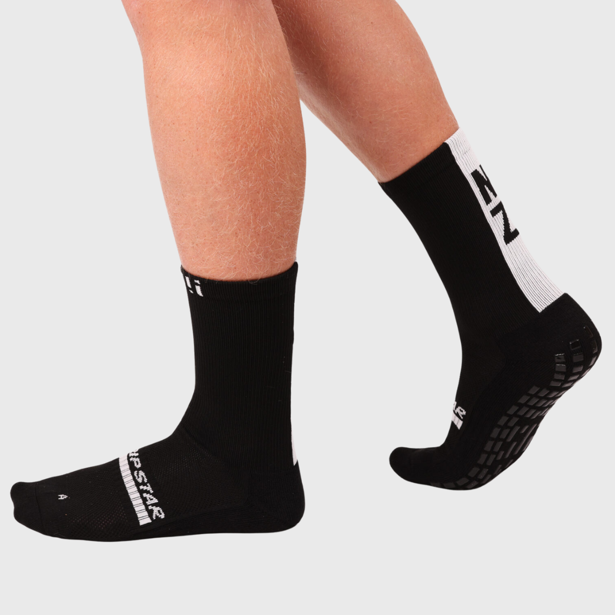 Grip Star New Zealand Crew Rugby Grip Socks - Rugbystuff.com