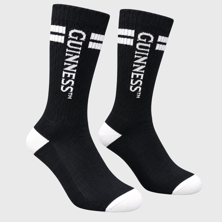 Guinness Brewed In Ireland Socks Black/White