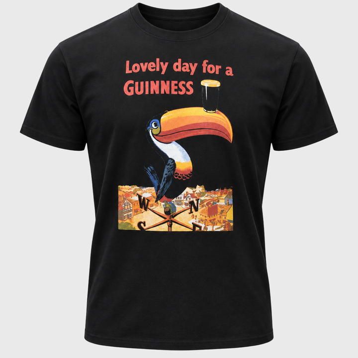 Guinness Lovely Day Graphic Tee Black