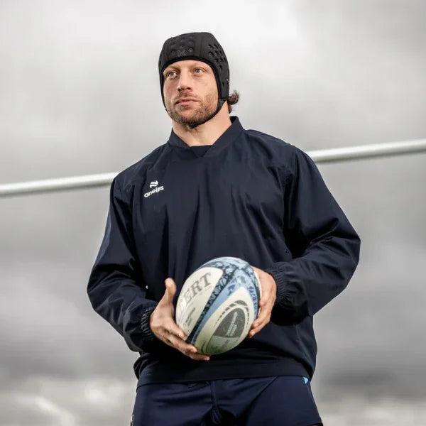 Hedkayse R5 Rugby Headguard Black - Rugbystuff.com