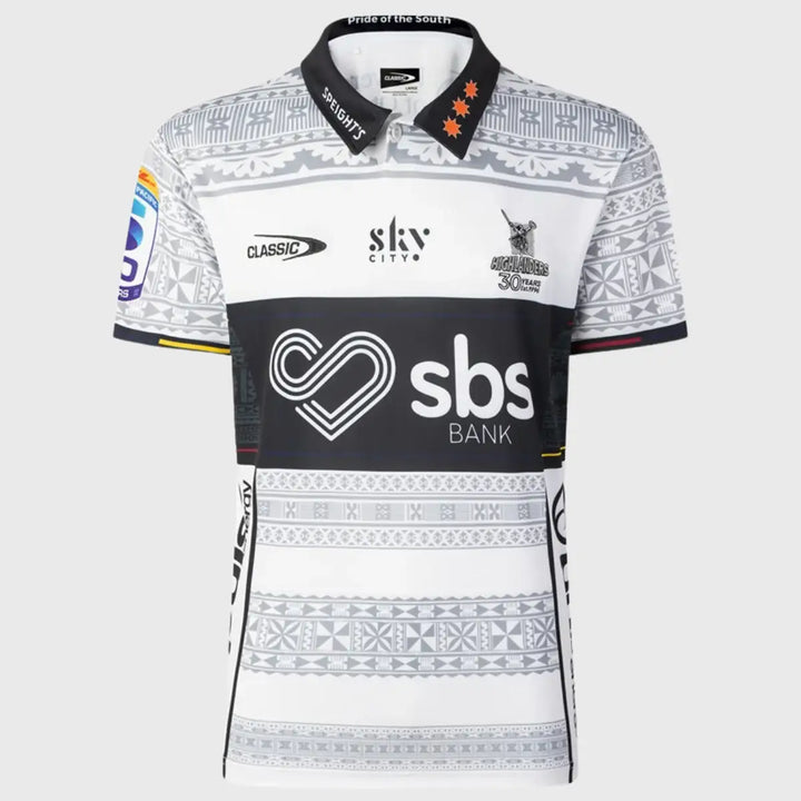 Classic Highlanders Super Rugby Alternate Rugby Shirt 2026 Classic Highlanders Super Rugby Alternate Rugby Shirt 2026