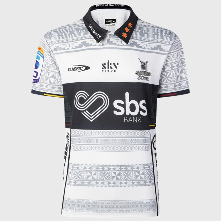 Classic Highlanders Super Rugby Alternate Rugby Shirt 2026 - Rugbystuff.com