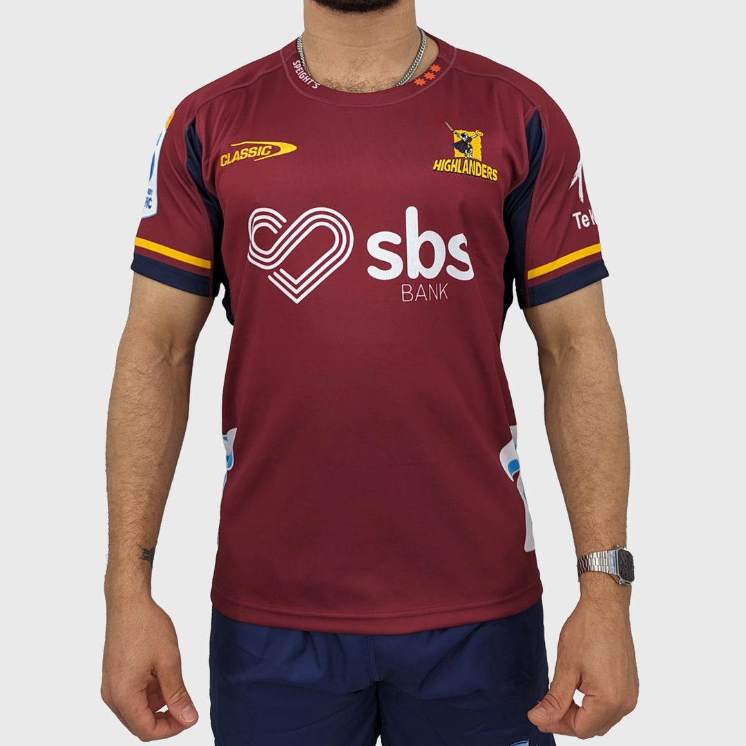 Classic Highlanders Super Rugby 2024 Away Rugby Shirt - Rugbystuff.com