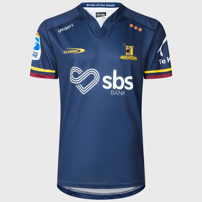 Classic Highlanders Super Rugby Home Rugby Shirt