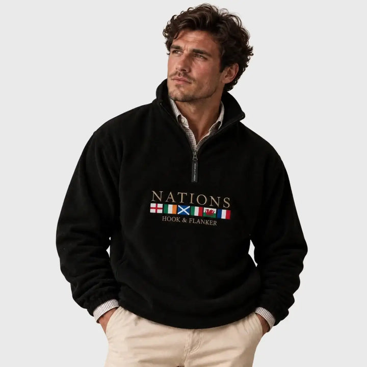 HookFlankerSixNationsFleeceBlack_1 - Rugbystuff.com