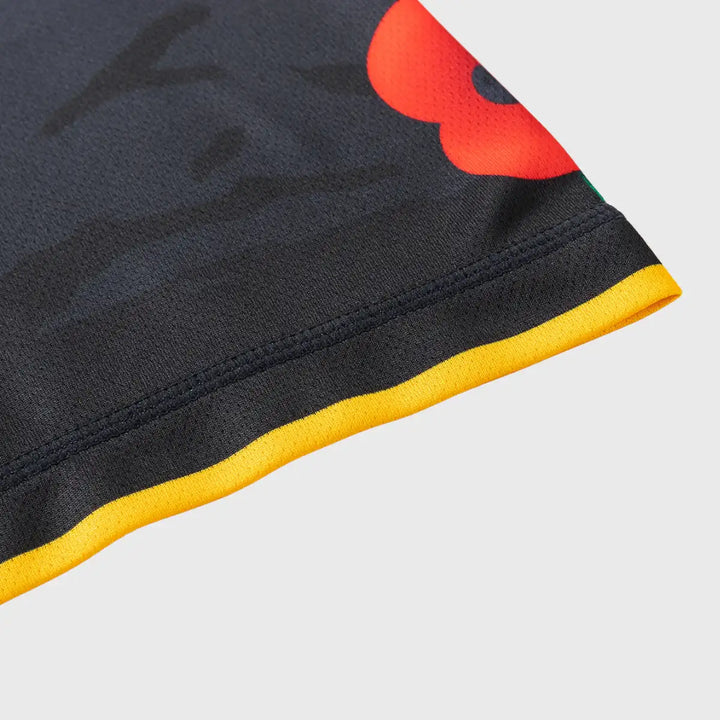 Classic Hurricanes Super Rugby Anzac Round Training Tee Black 2026 - Rugbystuff.com