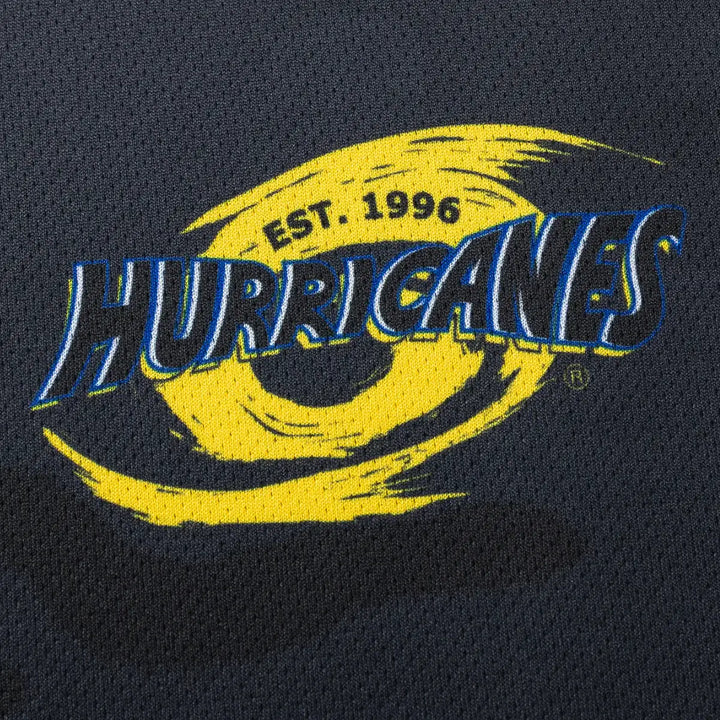 Classic Hurricanes Super Rugby Anzac Round Training Tee Black 2026 - Rugbystuff.com
