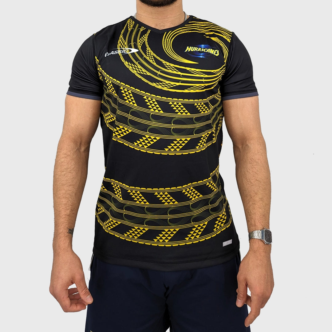 Classic Hurricanes Super Rugby Training Tee - Rugbystuff.com