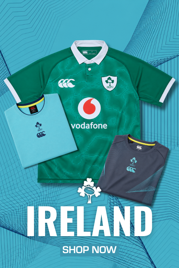 Ireland Rugby Shirts and Kit