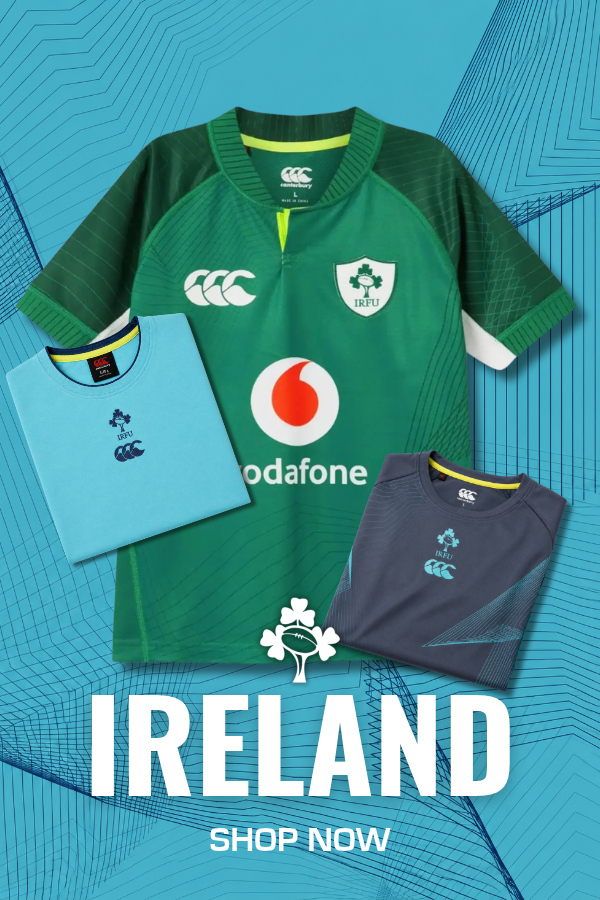 Ireland Rugby Shirts and Kit