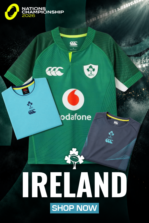 Ireland Rugby Shirts & Kit