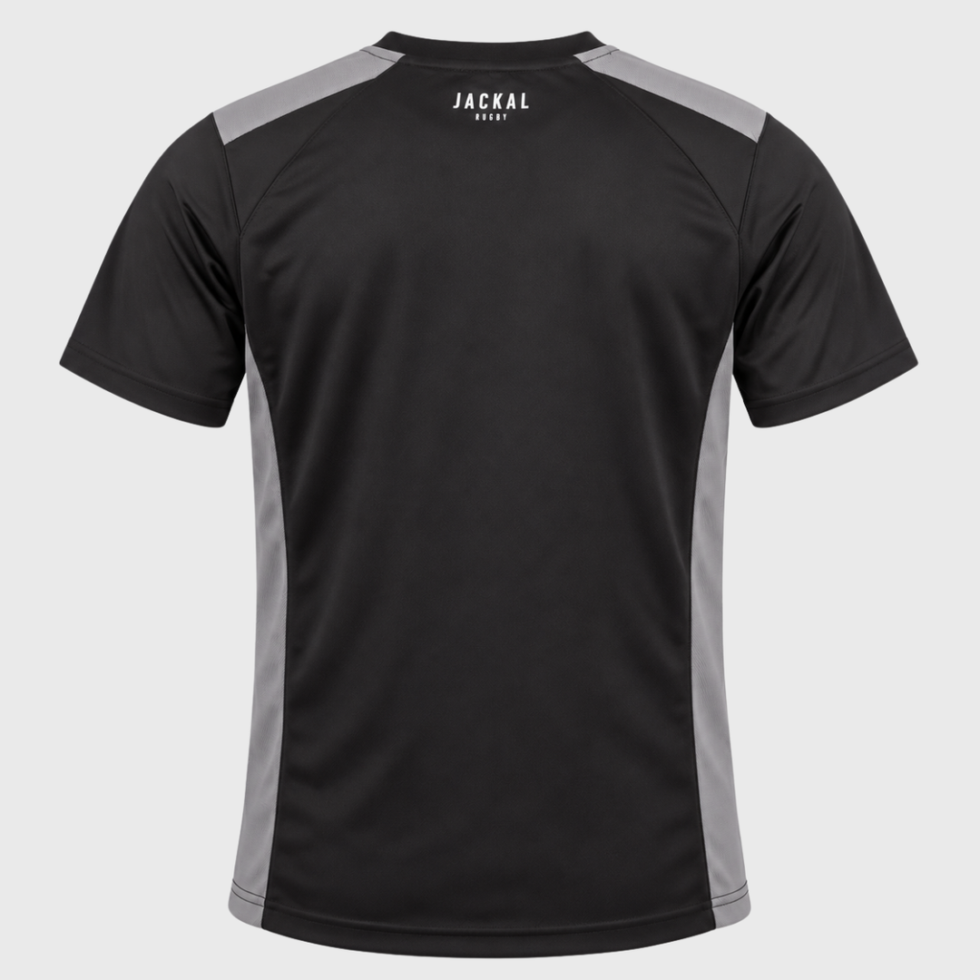 Jackal Rugby Koura Training Tee Black/Grey/Orange