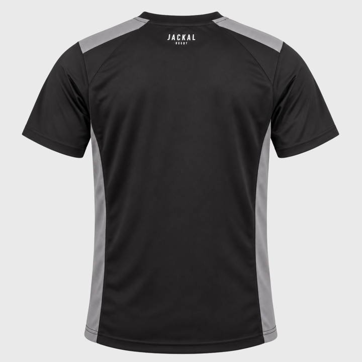 Jackal Rugby Koura Training Tee Black/Grey/Orange