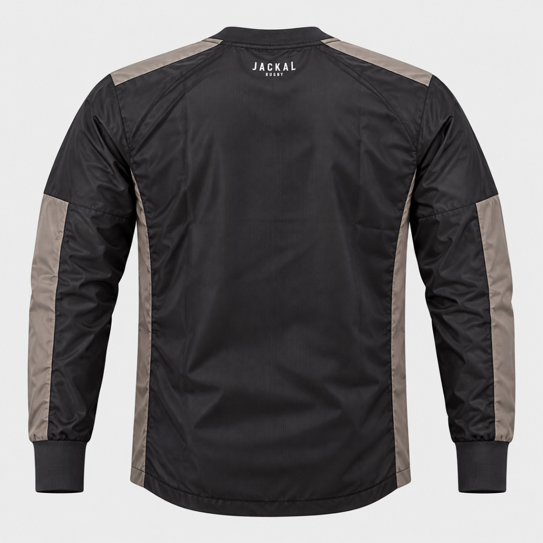 Jackal Rugby Koura Contact Top Black/Grey/Orange