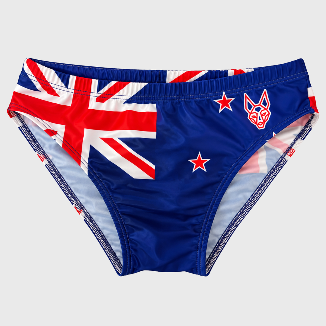 Jackal Rugby New Zealand Flag Tackle Trunks