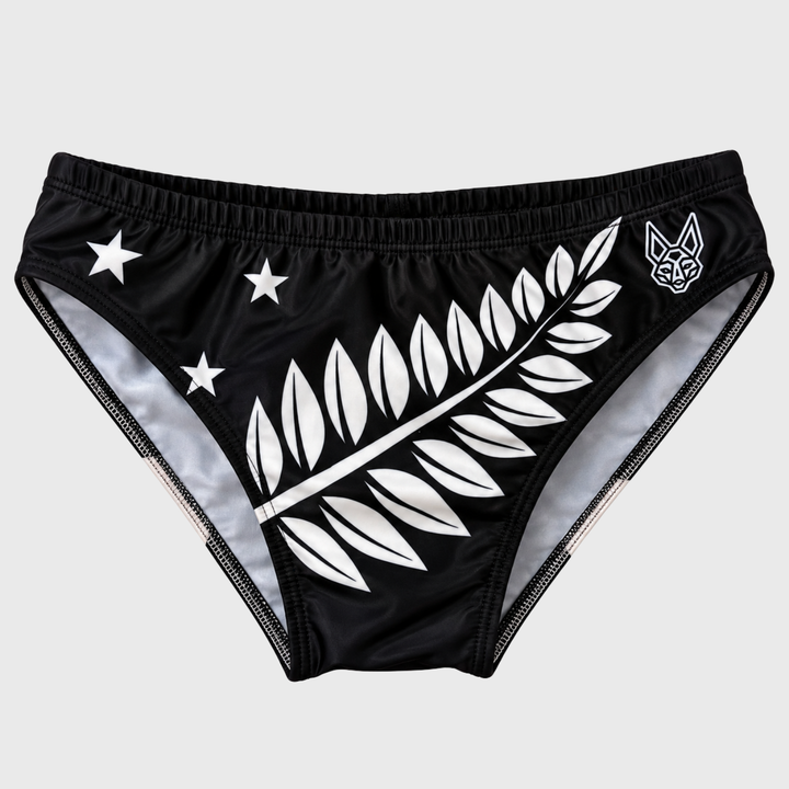 Jackal Rugby New Zealand Silver Fern Tackle Trunks