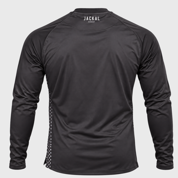 Jackal Rugby Turnover Training Sweatshirt Black/Grey/Orange