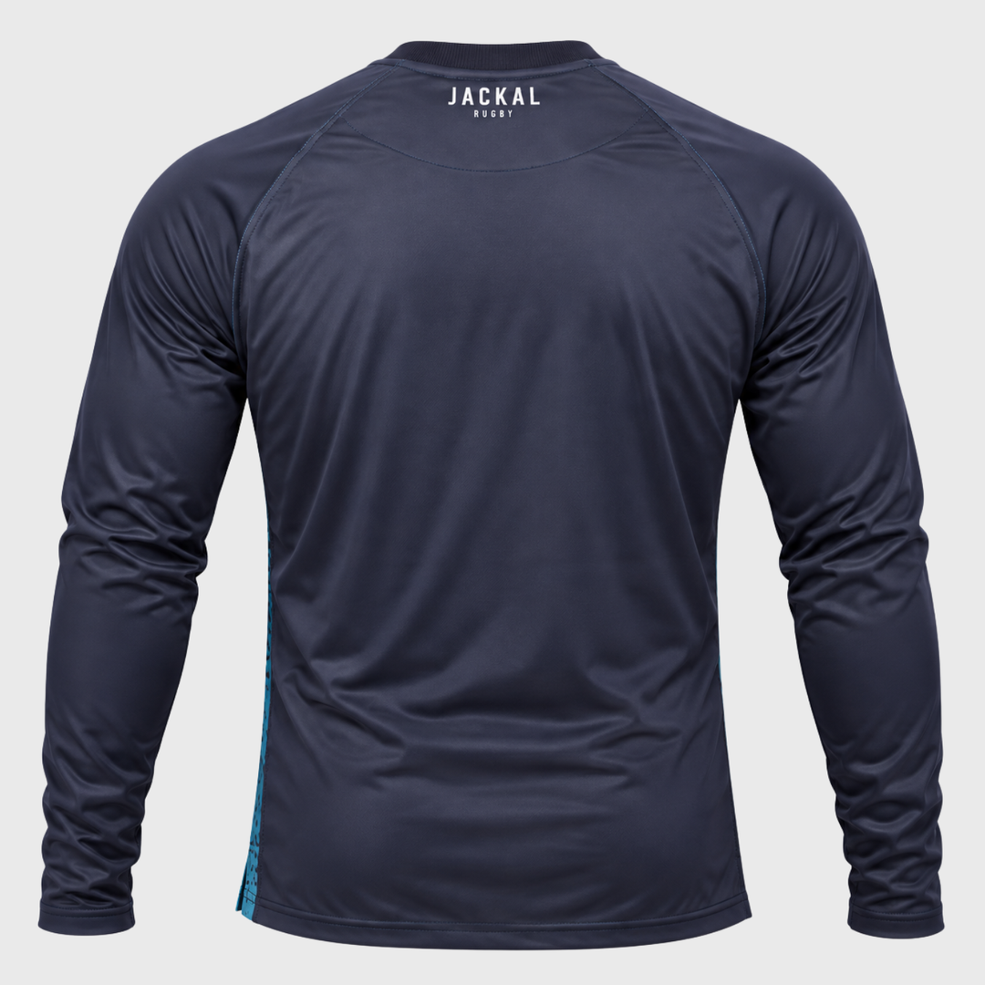 Jackal Rugby Turnover Training Sweatshirt Navy/Steel