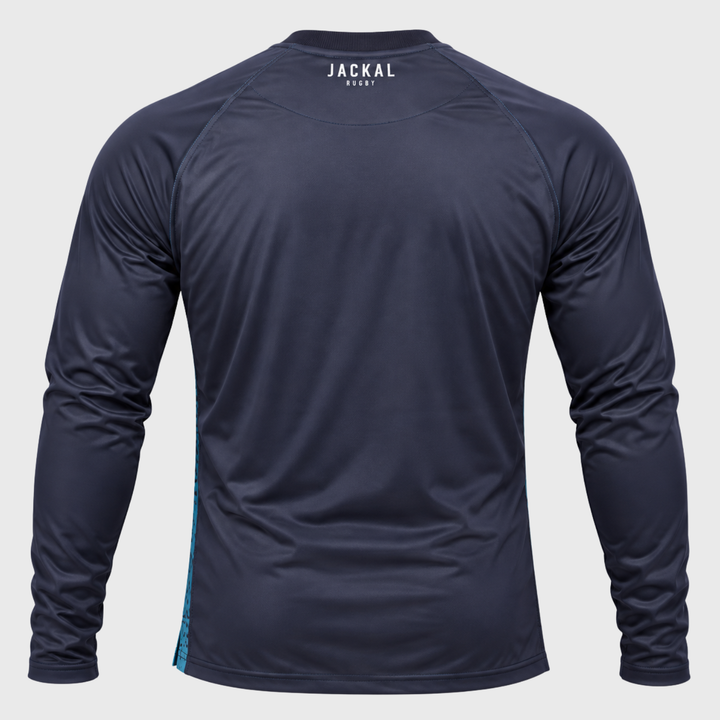 Jackal Rugby Turnover Training Sweatshirt Navy/Steel