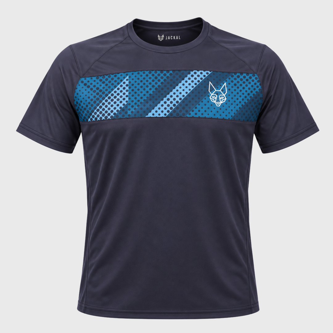 Jackal Rugby Koura Training Tee Navy/Steel