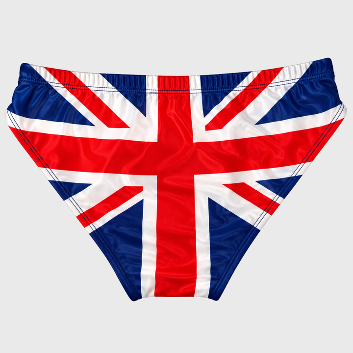 Jackal Rugby Union Jack Flag Fern Tackle Trunks