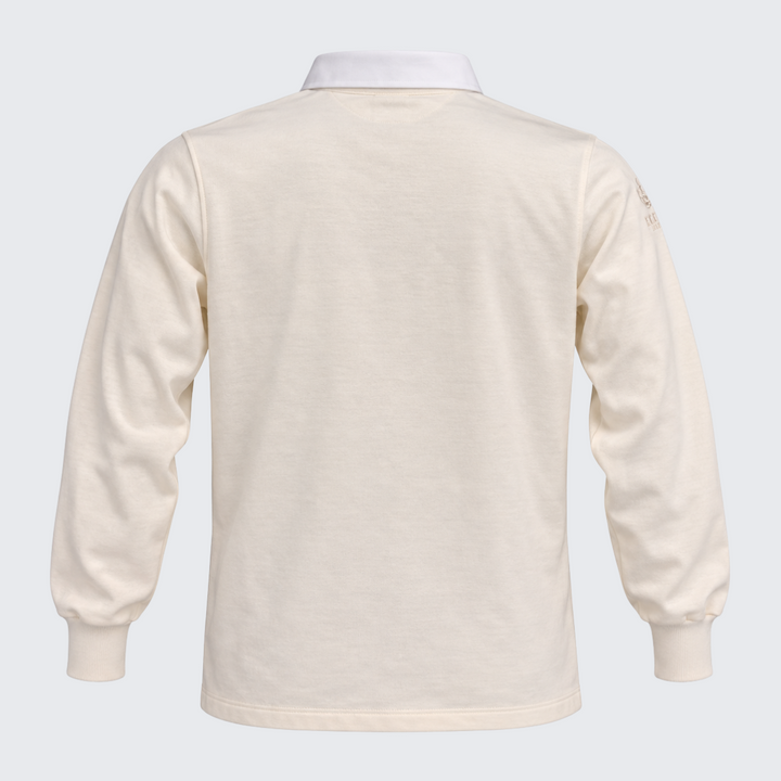 Jackal England Classic Long Sleeve White Rugby Shirt