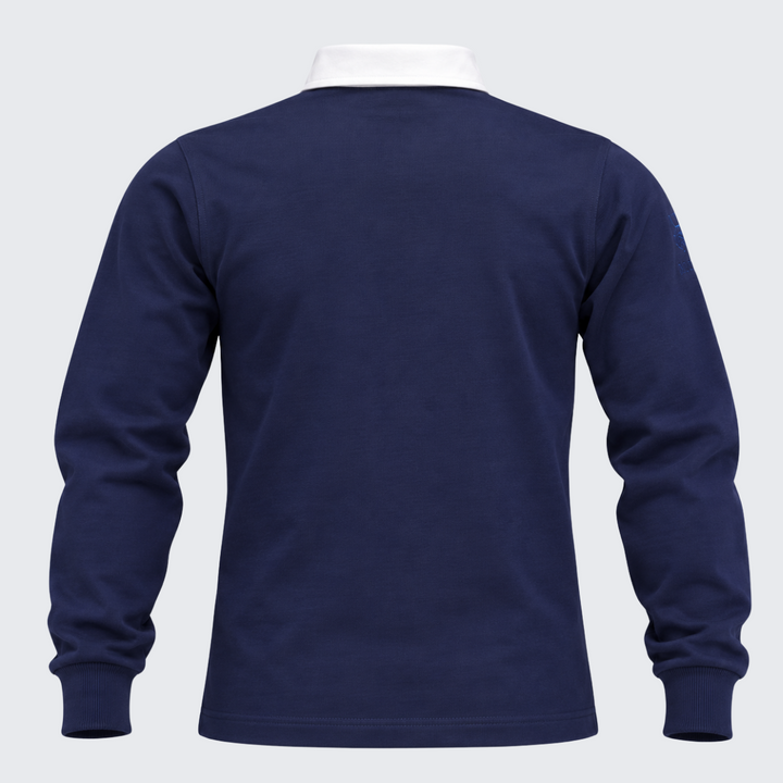 Jackal Scotland Classic Long Sleeve Navy Rugby Shirt