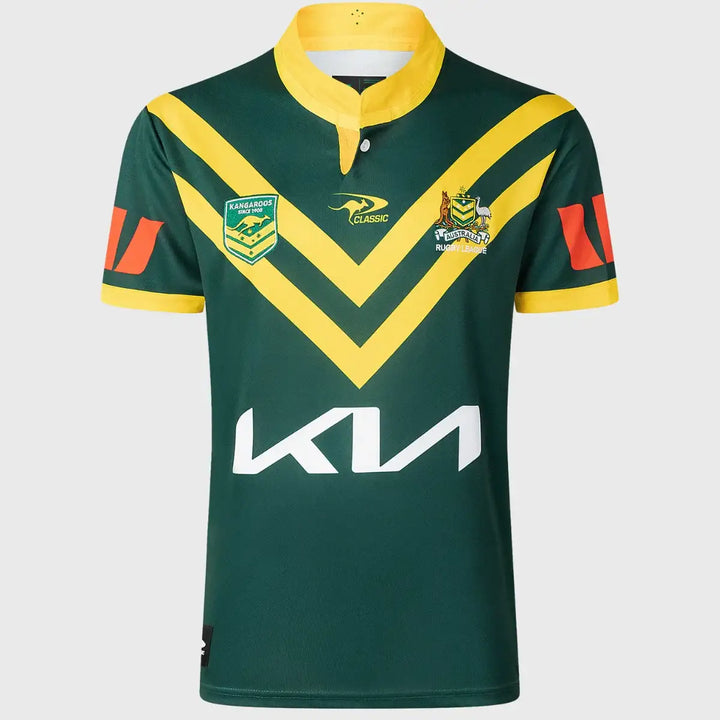 Classic Kangaroos Rugby League Home Jersey 2025/26 - Rugbystuff.com