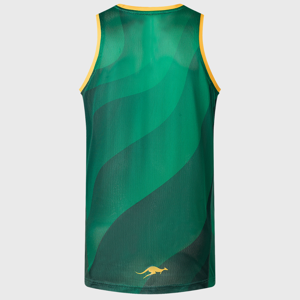 Classic Kangaroos Rugby League Pro Training Singlet 2026 - Rugbystuff.com