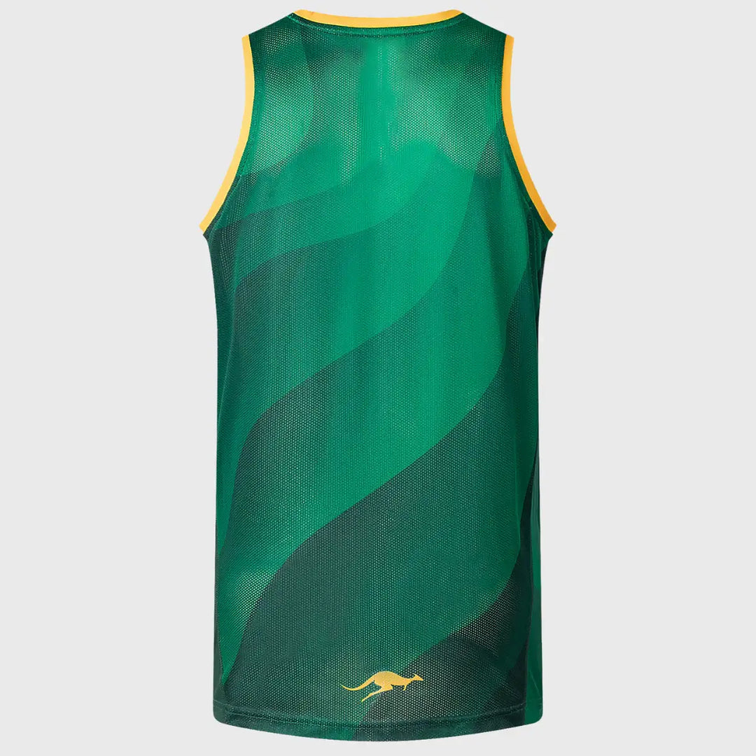 Classic Kangaroos Rugby League Pro Training Singlet 2026 - Rugbystuff.com