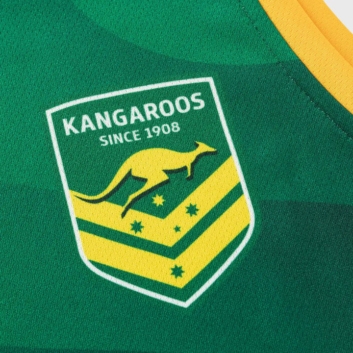 Classic Kangaroos Rugby League Pro Training Singlet 2026 - Rugbystuff.com