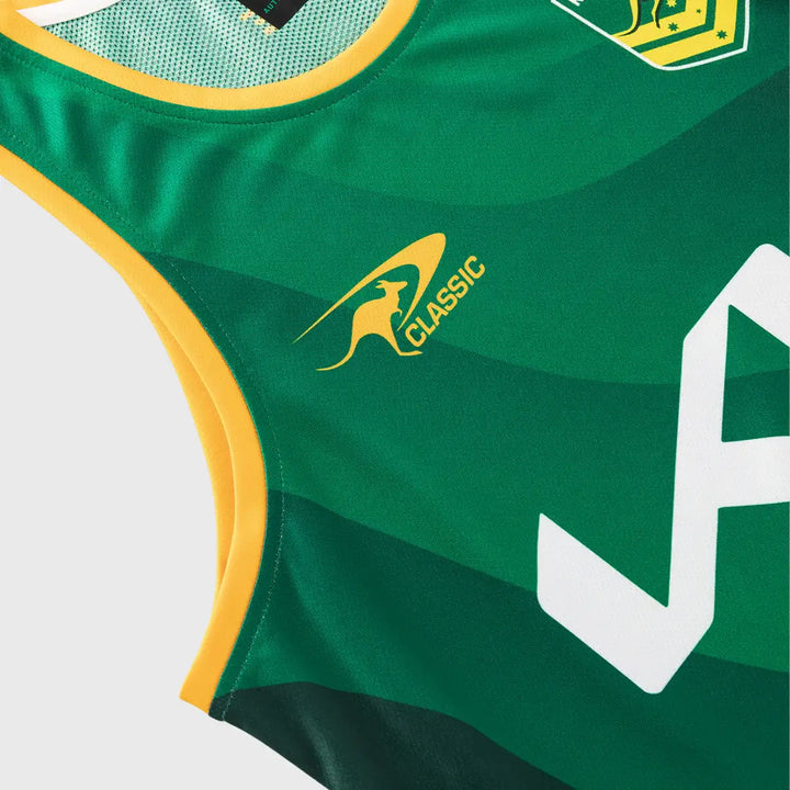 Classic Kangaroos Rugby League Pro Training Singlet 2026 - Rugbystuff.com