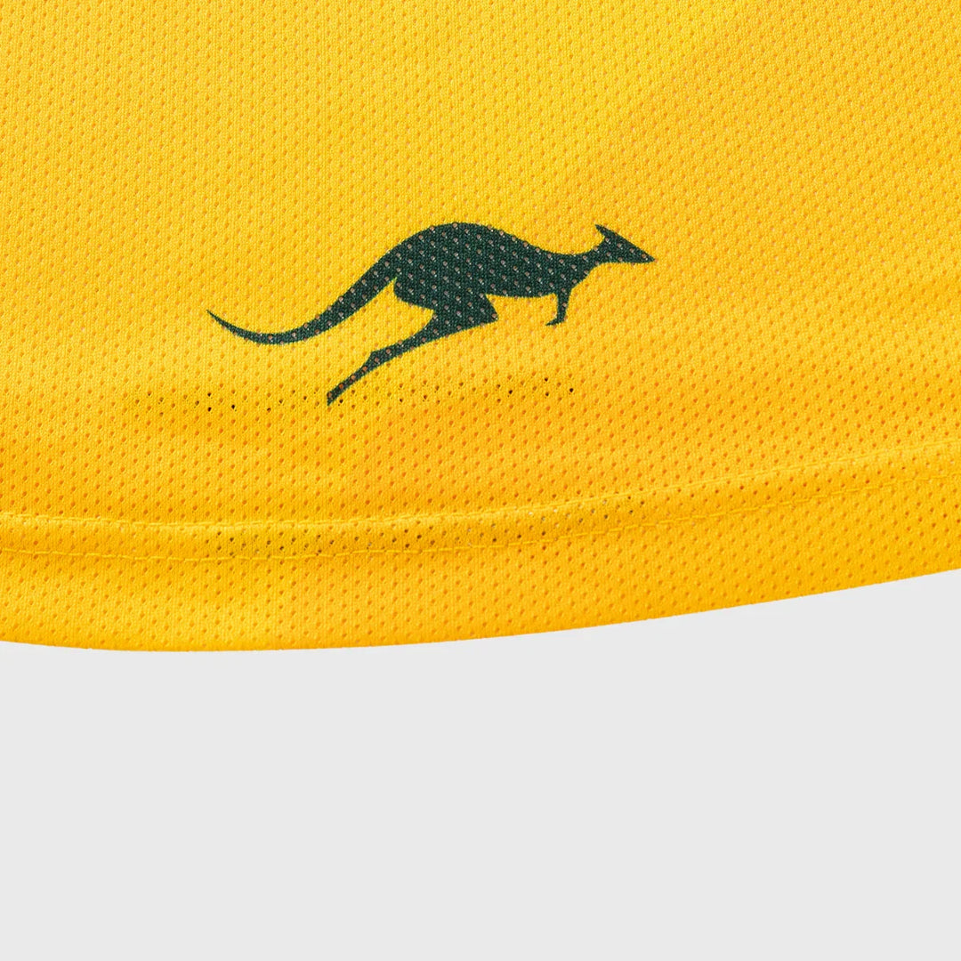 Classic Kangaroos Rugby League Pro Training Singlet Yellow - Rugbystuff.com