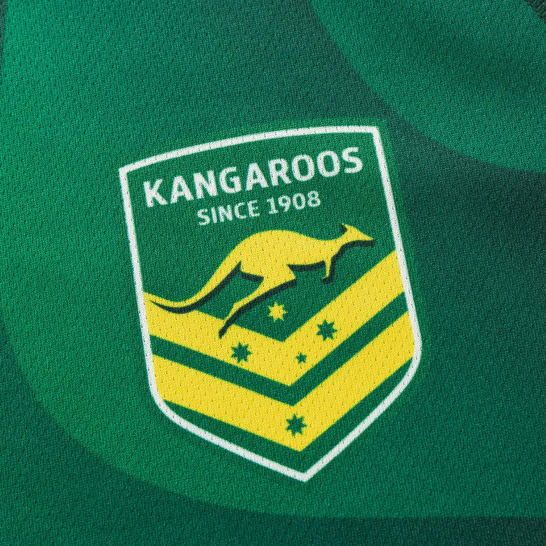 Classic Kangaroos Rugby League Pro Training Tee 2026 - Rugbystuff.com
