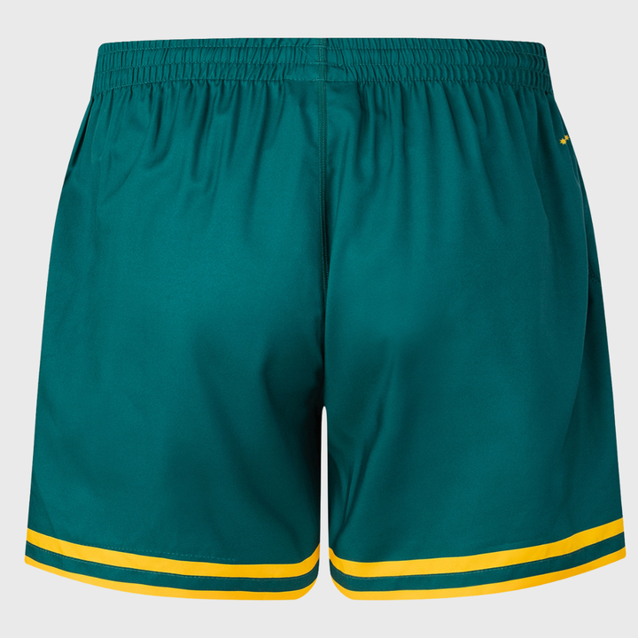 Classic Kangaroos Rugby League World Cup Gym Shorts Dark Green