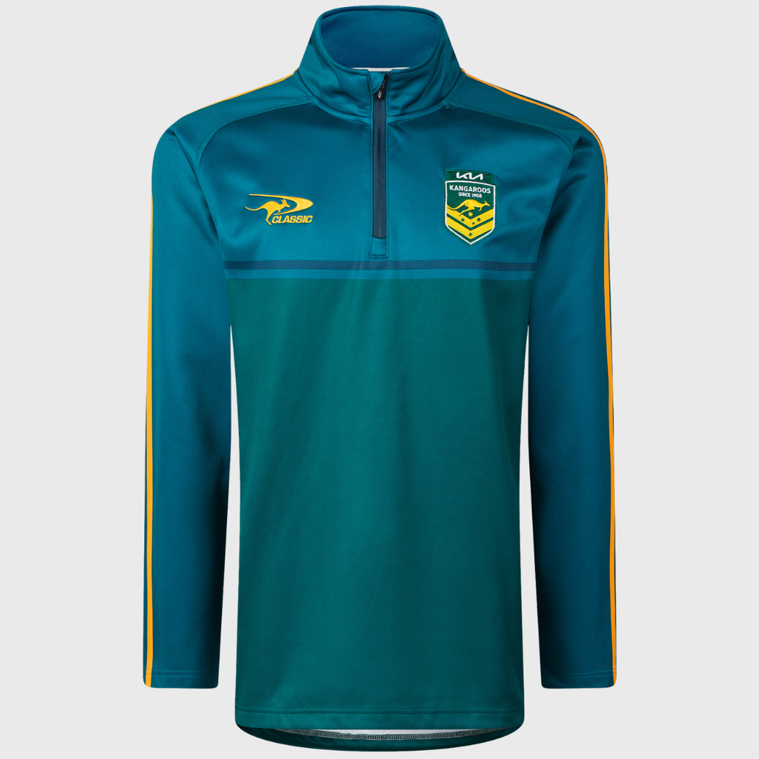 Classic Kangaroos Rugby League World Cup 1/4 Zip Fleece