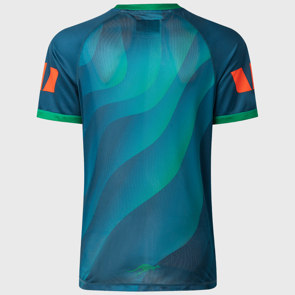 Classic Kangaroos Rugby League Pro Warm Up Tee 2026 - Rugbystuff.com