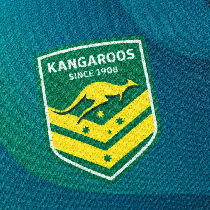 Classic Kangaroos Rugby League Pro Warm Up Tee 2026 - Rugbystuff.com