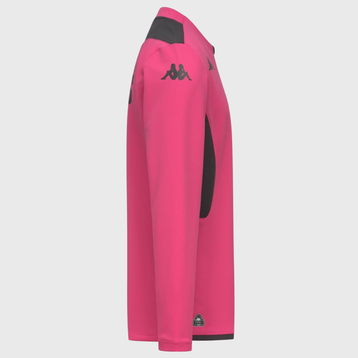 Kappa Stade Francais Training 1/4 Zip Top Pink 2026/27