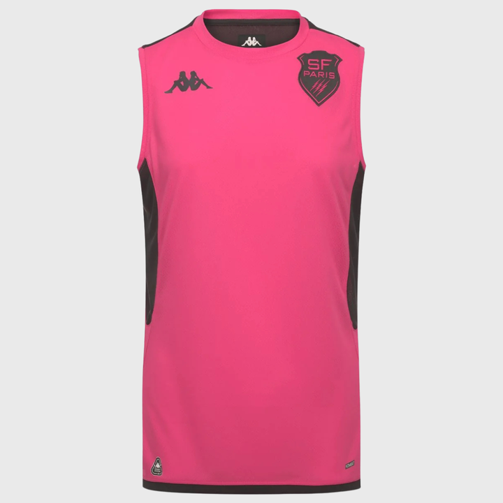 Kappa Stade Francais Training Singlet Pink 2026/27