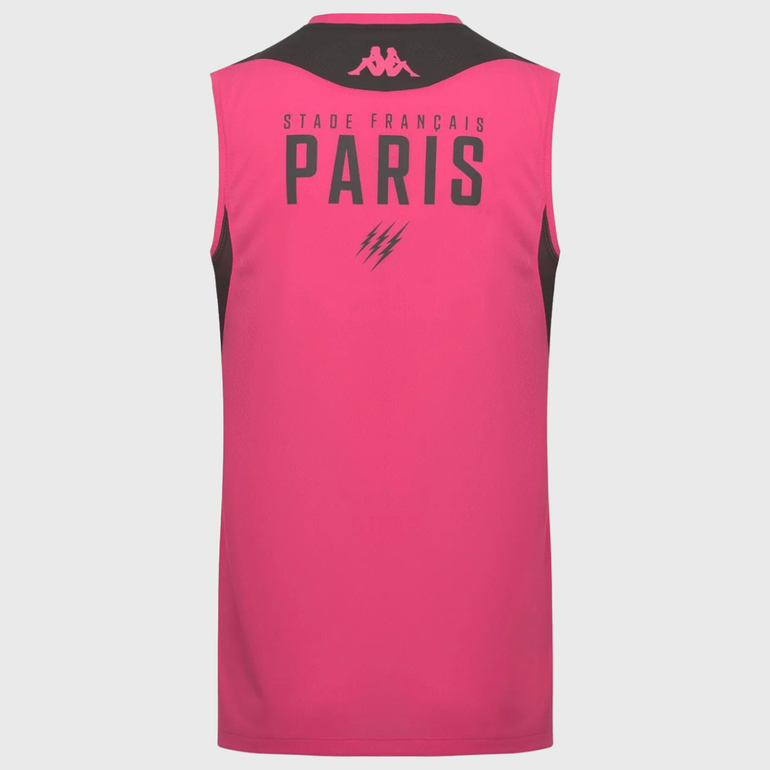 Kappa Stade Francais Training Singlet Pink 2026/27