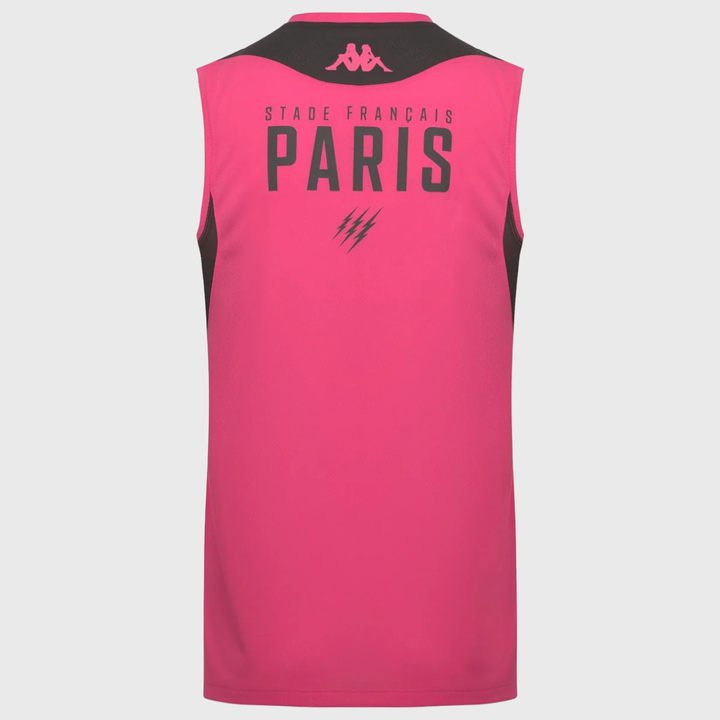 Kappa Stade Francais Training Singlet Pink 2026/27