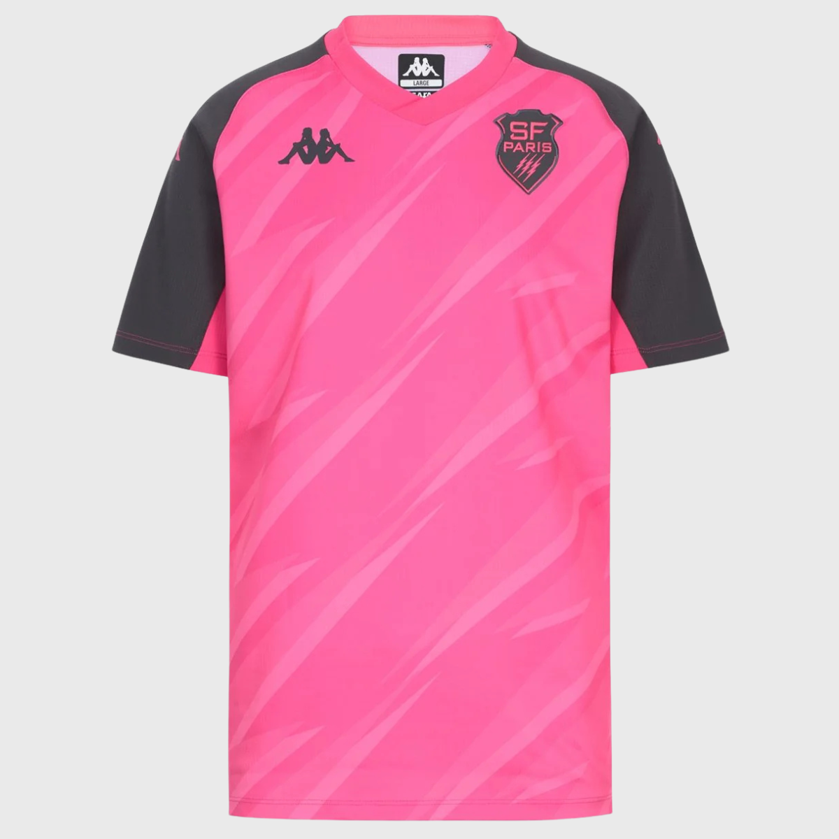 Kappa Stade Francais Training Tee Pink 2026/27