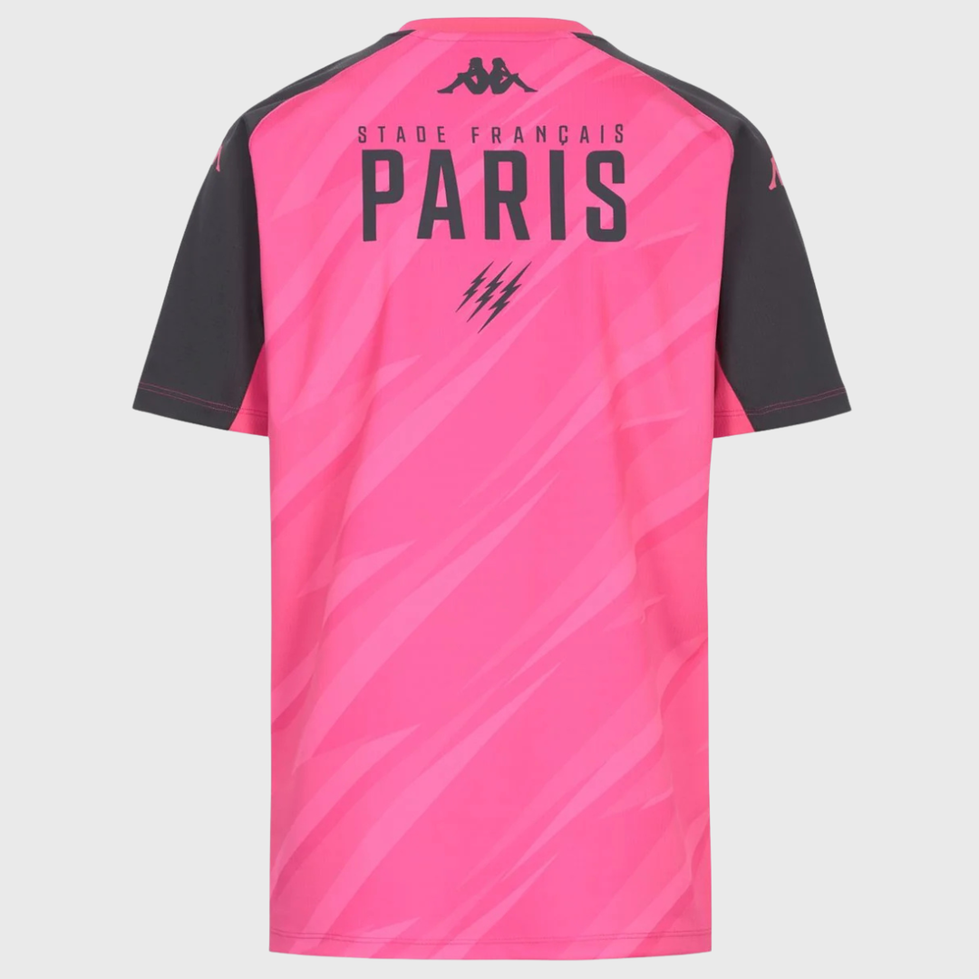 Kappa Stade Francais Training Tee Pink 2026/27